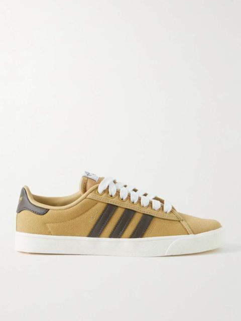 adidas + Noah Adria Leather-Trimmed Canvas Sneakers