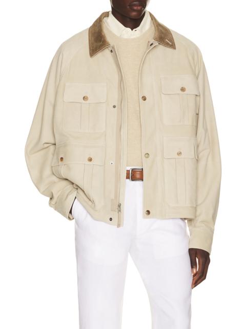 Ralph Lauren Pembroke Suede Jacket
