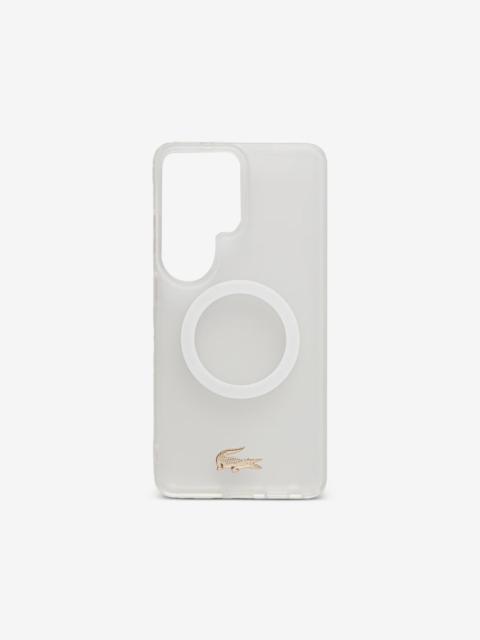 LACOSTE logo-plaque Samsung Galaxy S26 Ultra case