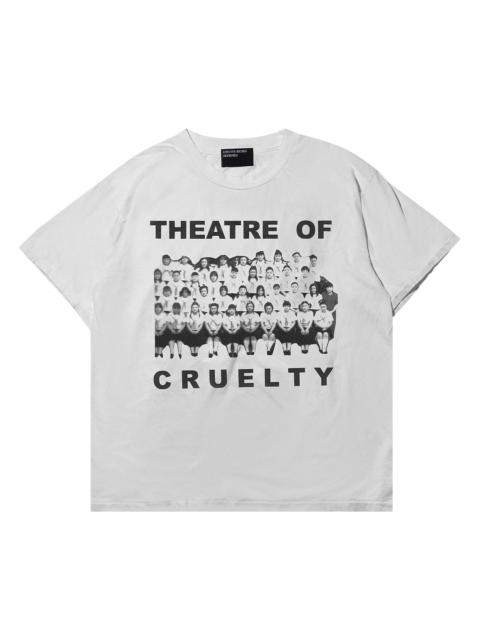 Enfants Riches Déprimés Enfants Riches Déprimés Theatre of Cruelty T-Shirt 'Faded Ivory/Black'