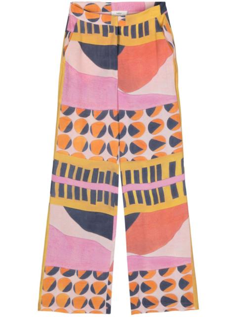 ba&sh Mallory wide-leg trousers