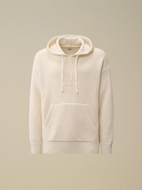 C.P. Company Lambswool GRS Boxy Hooded Knit