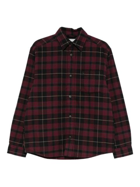 Carhartt checked buttoned jacket