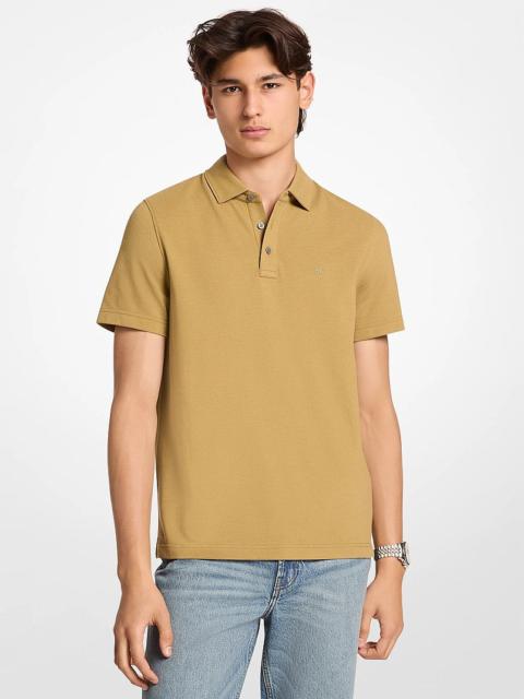 MICHAEL KORS Pima Cotton Piqué Polo Shirt