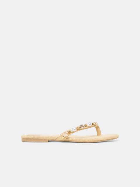 dolce vita KYSHA SANDALS LT NATURAL RAFFIA