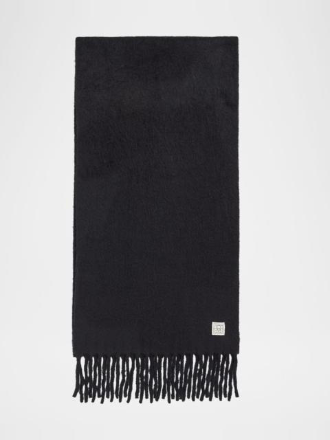 TOTEME Fuzzy Alpaca-Blend Scarf