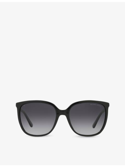 MICHAEL KORS MK2137U 57 Anaheim square-frame acetate sunglasses