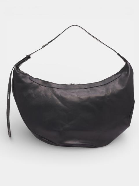 Kiko Kostadinov Black Leather Moravia Bag
