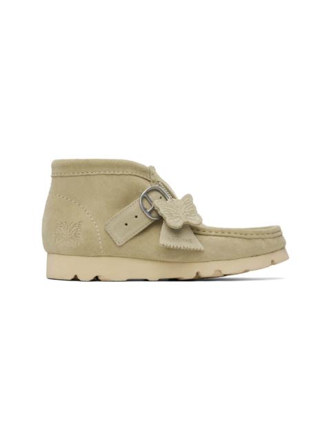 NEEDLES Beige Clarks Edition Walla Strap Desert Boots