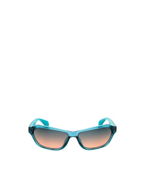 adidas rectangle-frame sunglasses