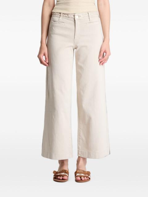 GUESS USA wide-leg cropped trousers