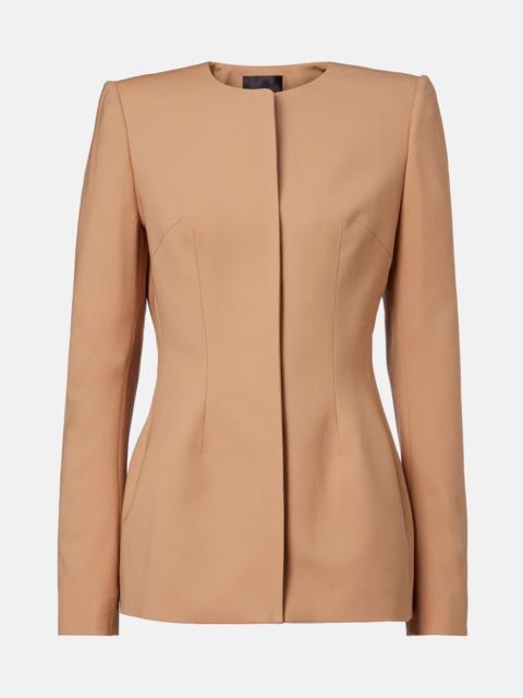 MUGLER Wool-blend blazer