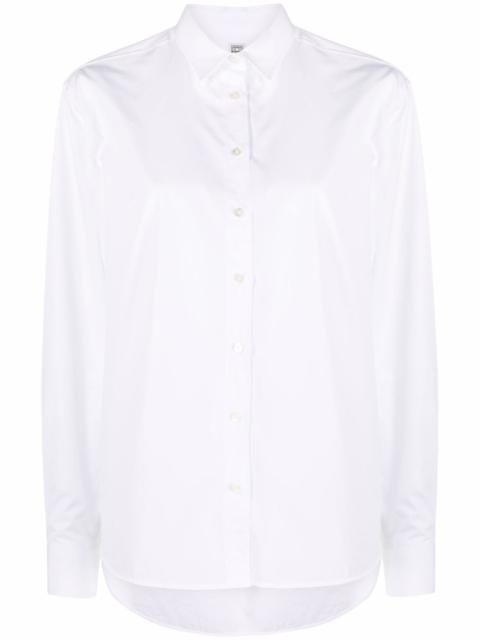 Totême Signature concealed placket shirt