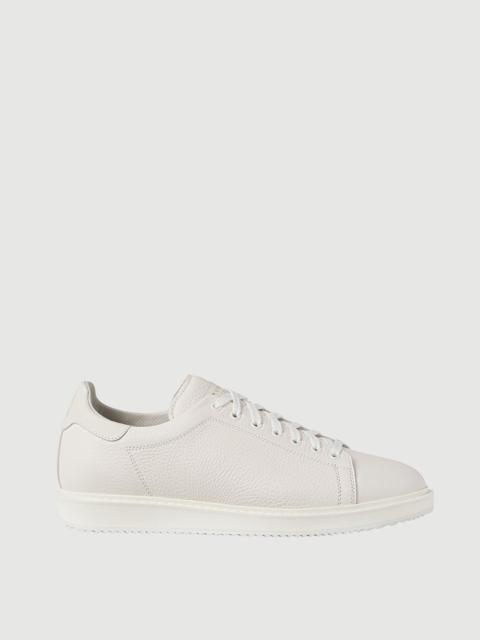 Brunello Cucinelli Grained calfskin sneakers