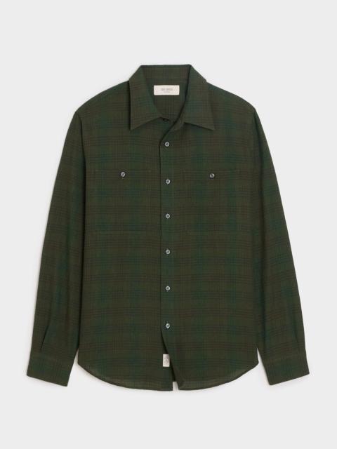 TODD SNYDER Crepe Country Shirt