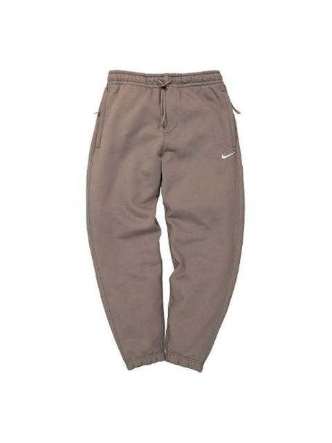 Men's Nike Lab Collection Embroidered Logo Casual Sports Pants/Trousers/Joggers Light Brown AV8279-2