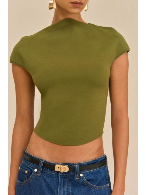 Cult Gaia VIRGINIANA KNIT TOP