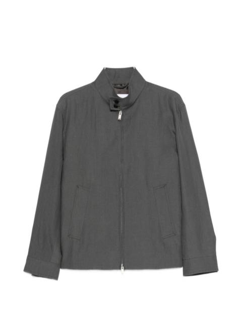 LARDINI zip collar jacket