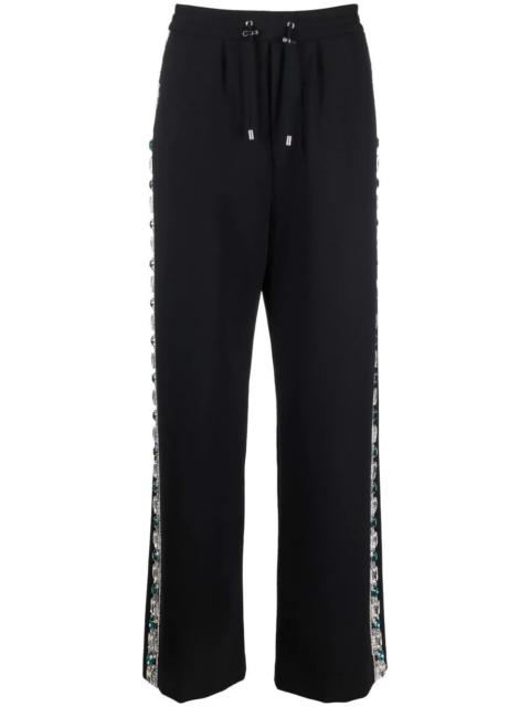 Balmain side-detail trousers