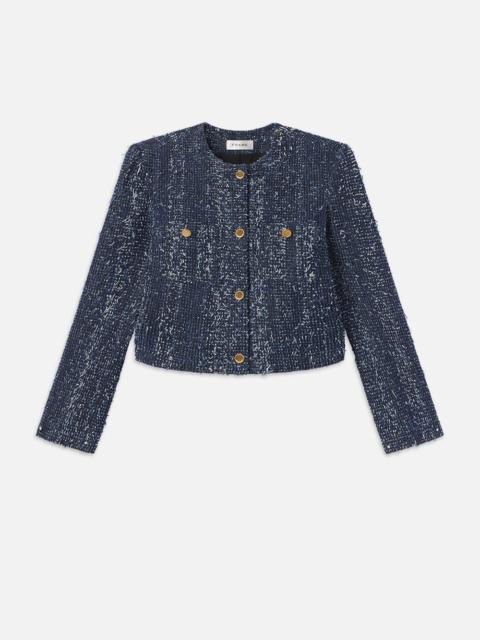FRAME Denim Boucle Jacket in Magic