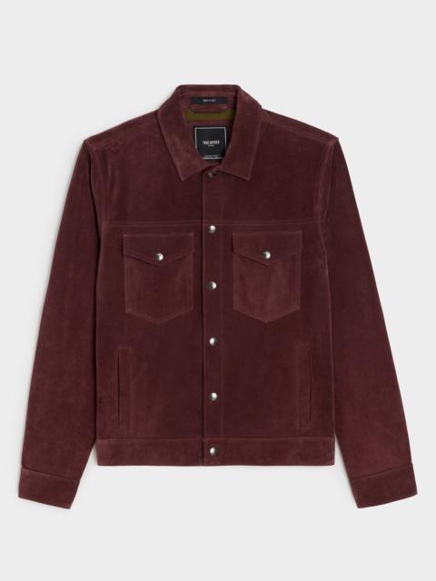 TODD SNYDER Italian Suede Dylan Jacket