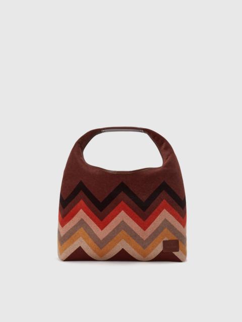 Missoni Handbag in zig zag fabric