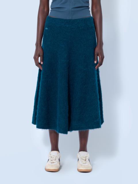 LACOSTE Runway Alpaca Midi Skirt