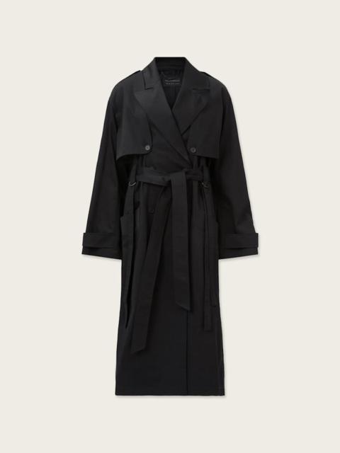 ALLSAINTS CADENCE RELAXED FIT TRENCH COAT