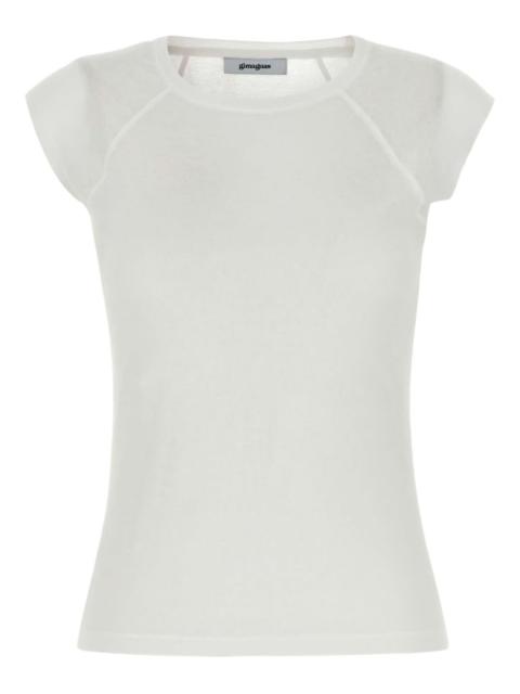 gimaguas Susu raglan-sleeve cotton T-shirt