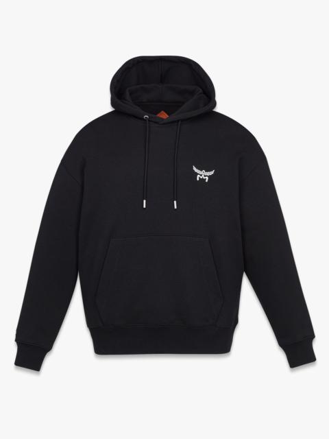 Floral Logo Hoodie in Organic Cotton