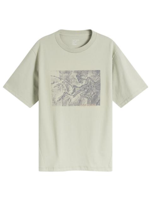 Arc'teryx Arc'teryx Kragg Cotton Lithographica T-Shirt