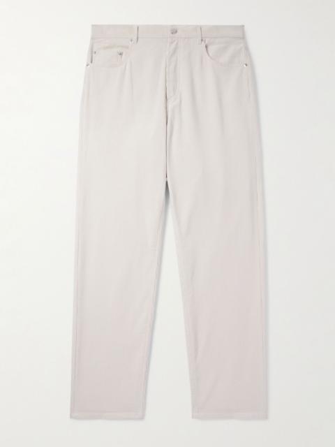 A.P.C. Fairfax Straight-Leg Cotton-Corduroy Trousers Ecru