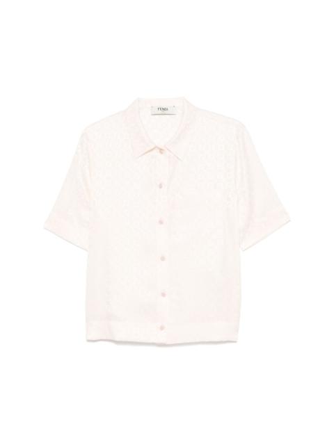 FENDI FF-jacquard shirt