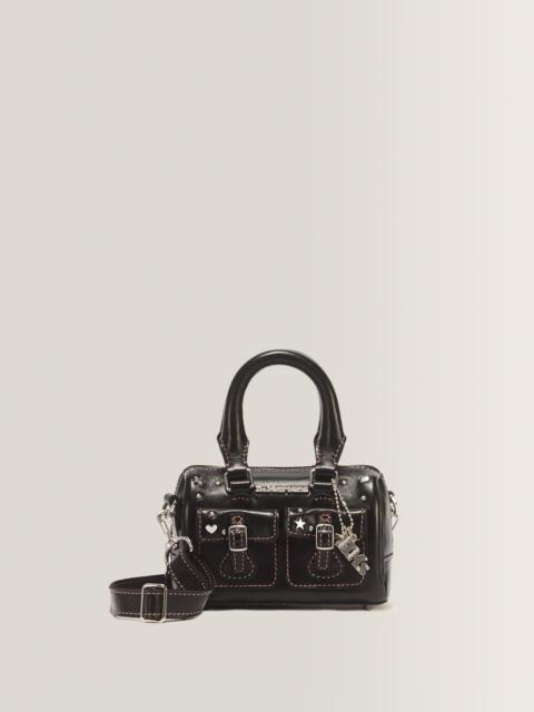 Dr. Martens Mini Top Handle Bag Milled Gloss Leather Bag