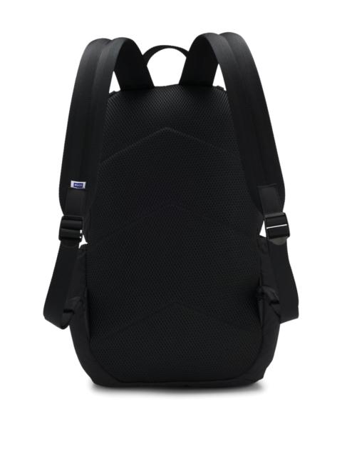 HUGO BACKPACK WITH BLUE RUBBER LOGO PATCH
