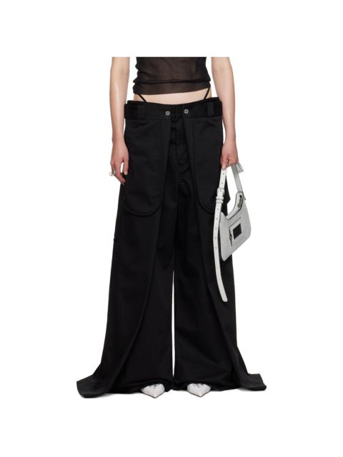 Black Shayne Oliver Edition 'The Wrap' Trousers