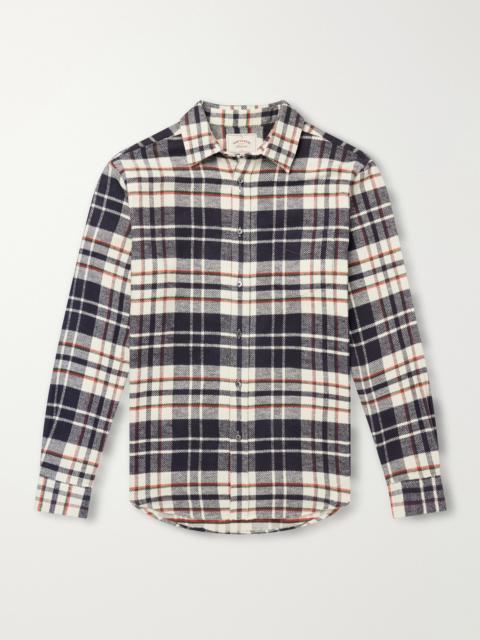 Portuguese Flannel Hillside Checked Cotton-Flannel Shirt