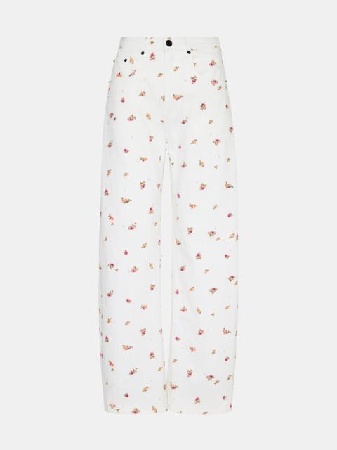 STEVE MADDEN SYDNEE FLORAL JEAN ANTIQUE