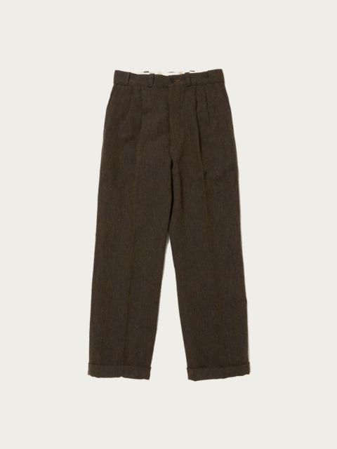 TAIGA TAKAHASHI Lot.201 Work Trousers - Brown