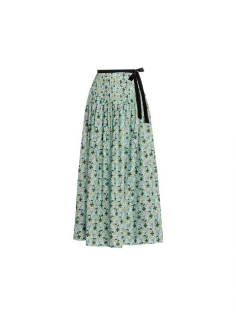 Agua by Agua Bendita Alcachofa Herbal Maxi Skirt