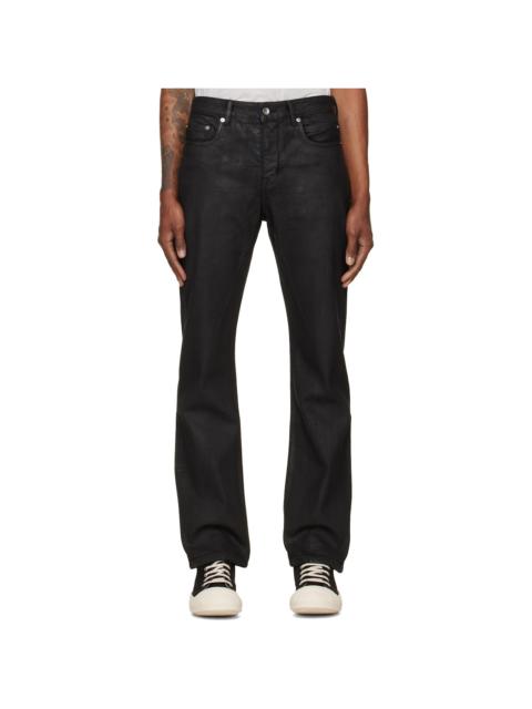 Rick Owens DRKSHDW Black Tower Fog Cut Jeans