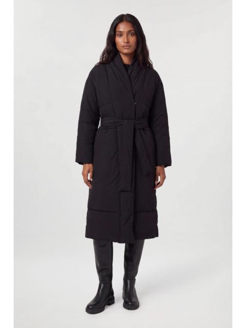 KAREN MILLEN Padded Belted Midi Coat