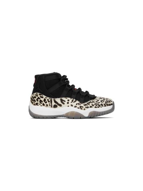 Jordan Black Air Jordan 11 Retro Sneakers