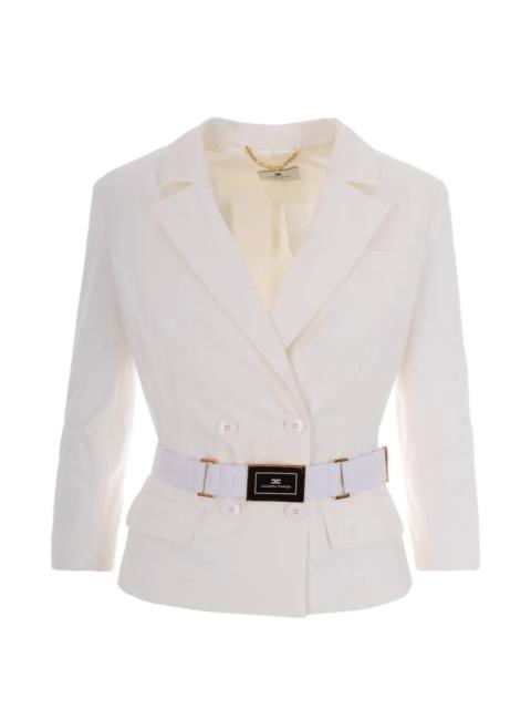 ELISABETTA FRANCHI Elisabetta Franchi Belted Fitted Jacket