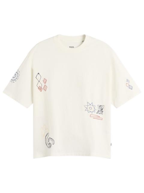 Wax London Wax London Milton Sun Doodle T-Shirt