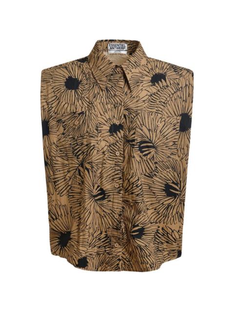 ESSENTIEL ANTWERP floral-print shirt