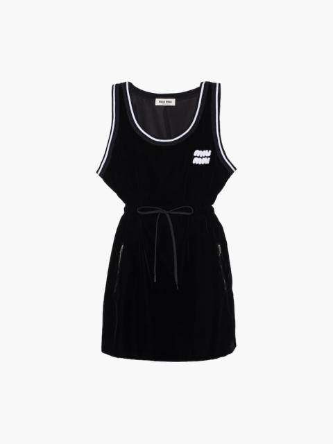 Miu Miu Velvet mini-dress