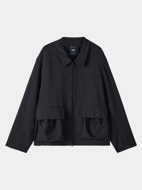 adidas Men's Blouson Spread-Collar Jacket