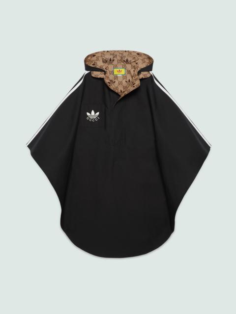 GUCCI adidas x Gucci reversible cape coat