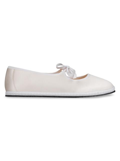 ViBi Venezia Women's Brigitte Round Toe Slippers - Snow White